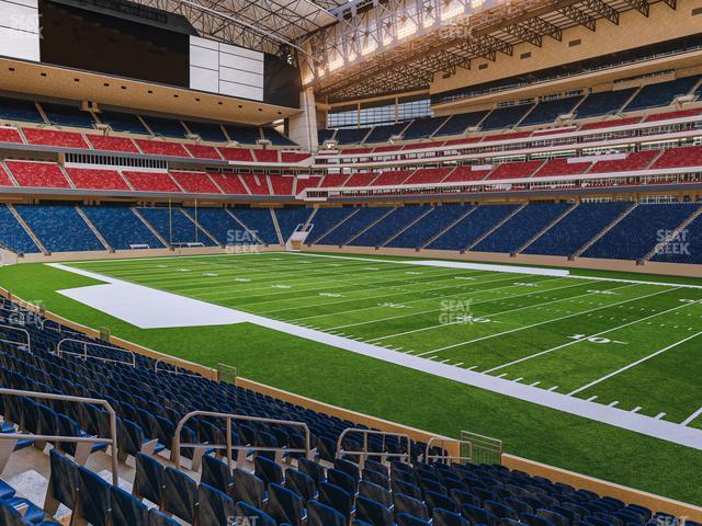 Seating view for NRG Stadium Section 102