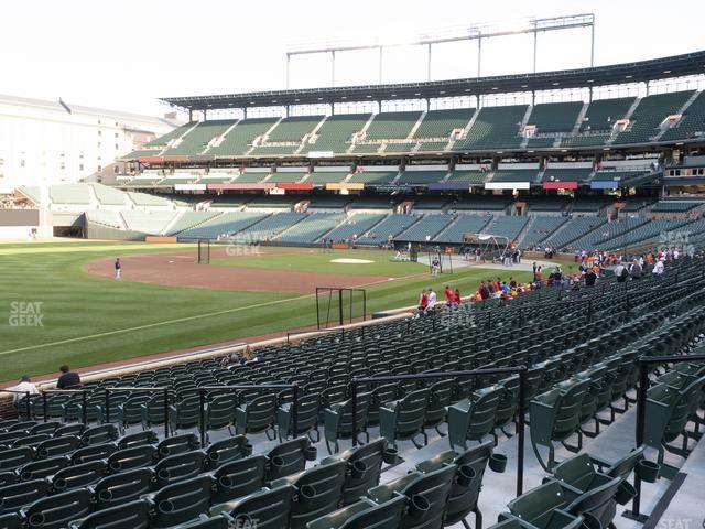 Seating view for Oriole Park at Camden Yards Section 64