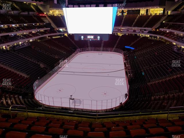 Seating view for Prudential Center Section 104