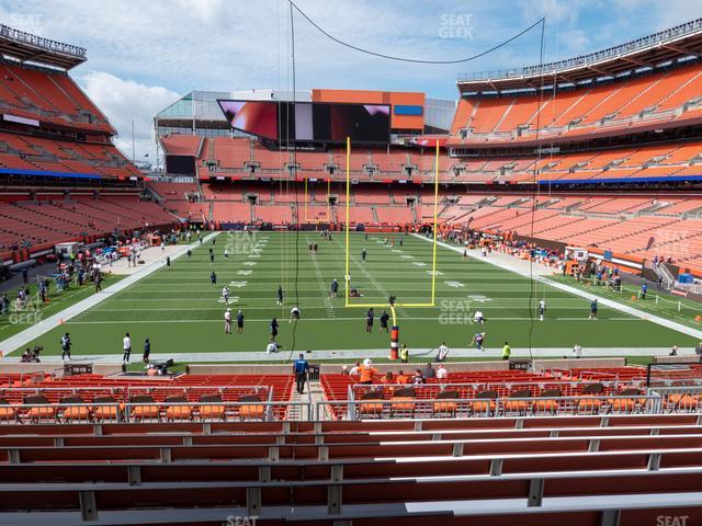 Seating view for Huntington Bank Field Section 119