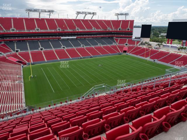 Seating view for Raymond James Stadium Section 306