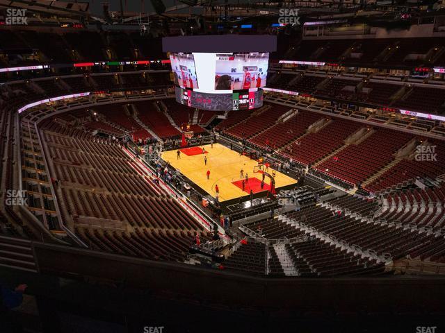 Seating view for United Center Section 329