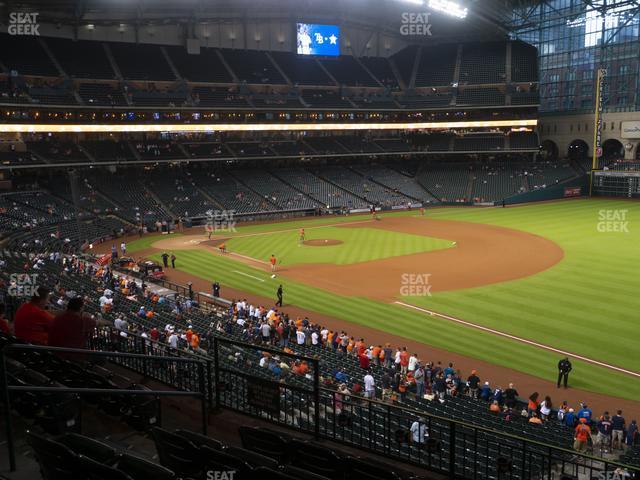 Seating view for Minute Maid Park Section 231