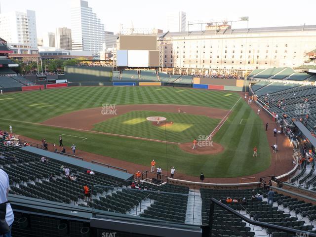 Seating view for Oriole Park at Camden Yards Section 242