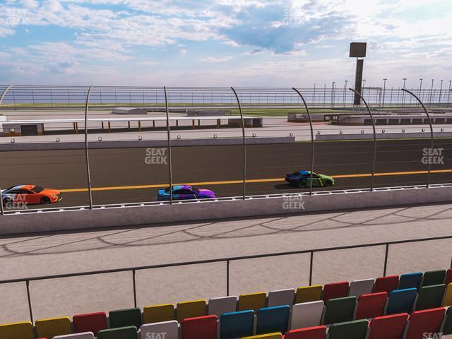 Seating view for Daytona International Speedway Section Front 116