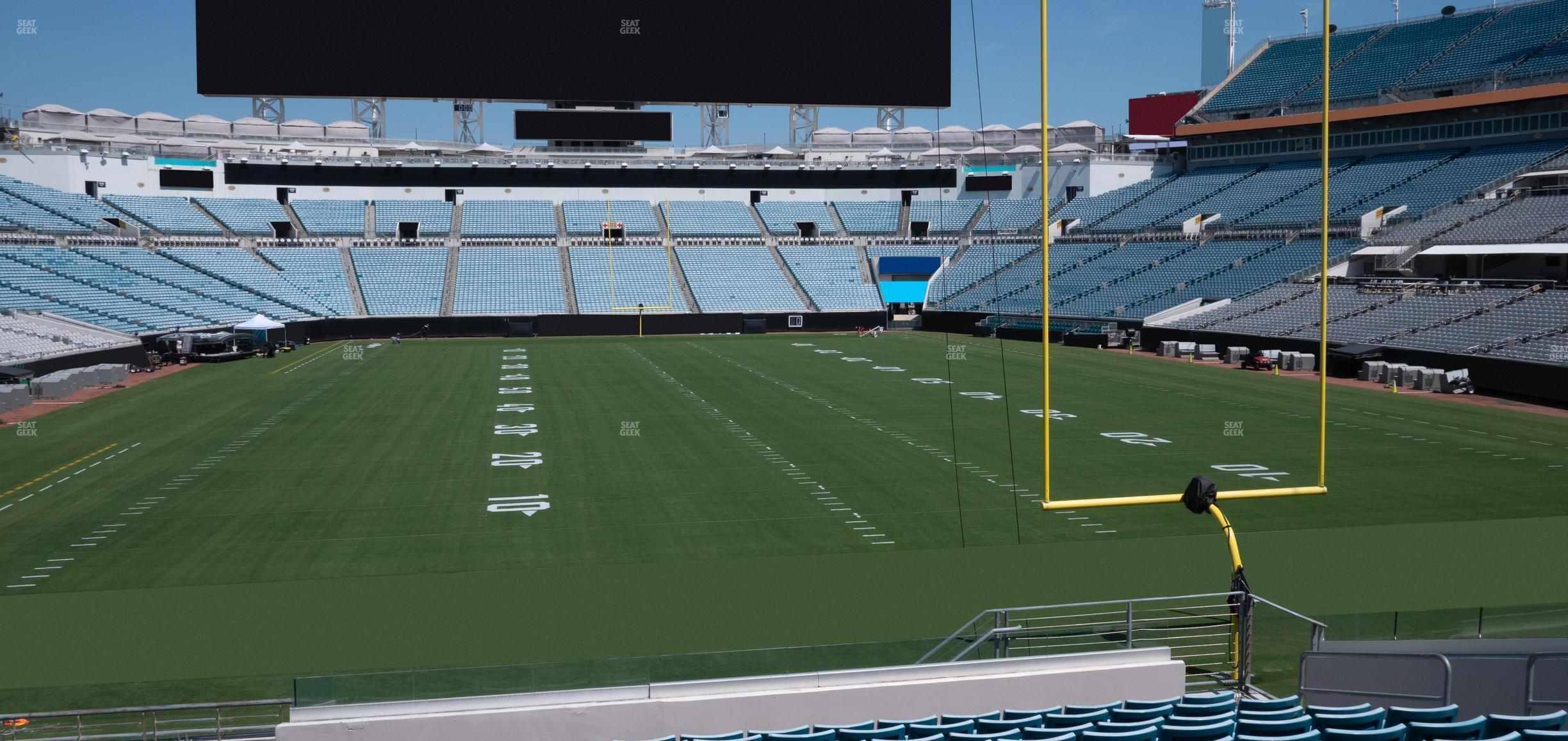 Seating view for EverBank Stadium Section 149