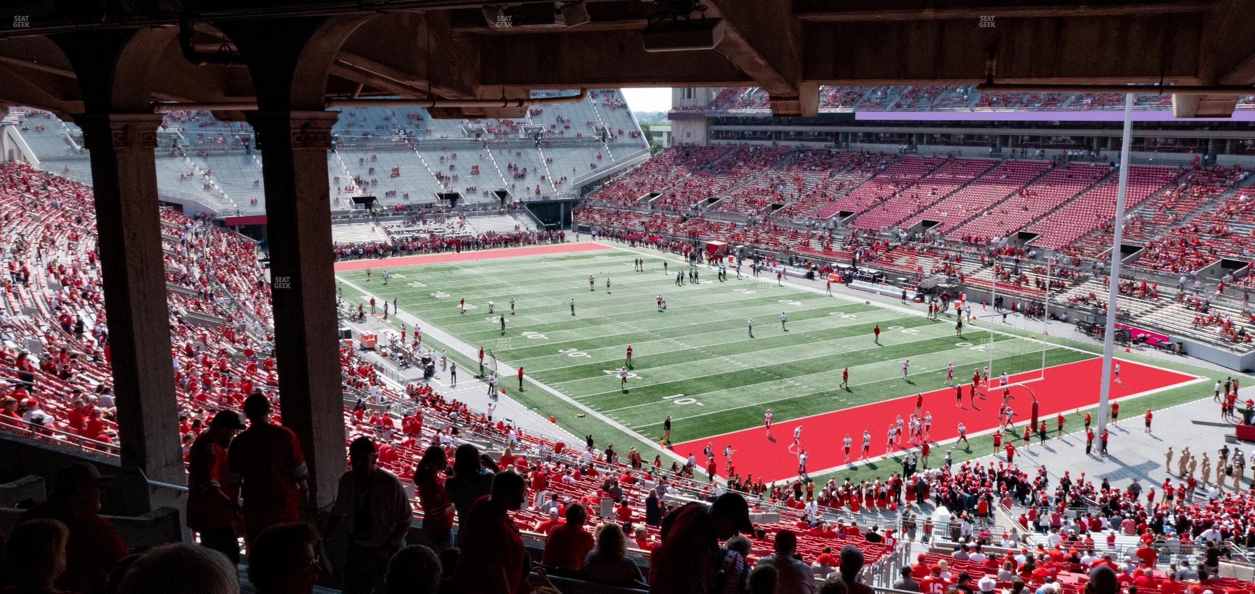 Seating view for Ohio Stadium Section 8 B