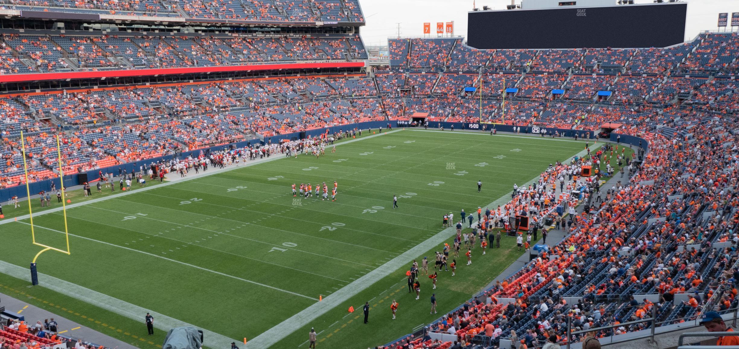 Seating view for Empower Field at Mile High Section 318