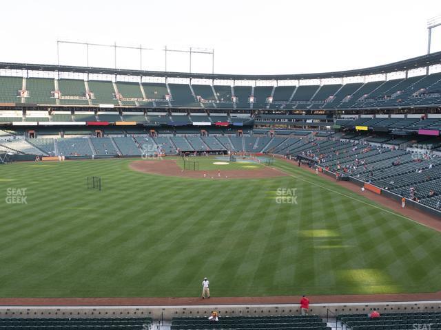 Seating view for Oriole Park at Camden Yards Section 288