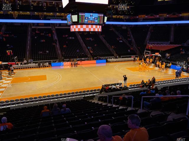 Seating view for Thompson-Boling Arena at Food City Center Section 122