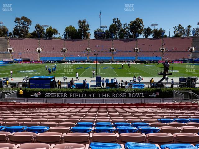 Seating view for Rose Bowl Stadium Section Lower 19