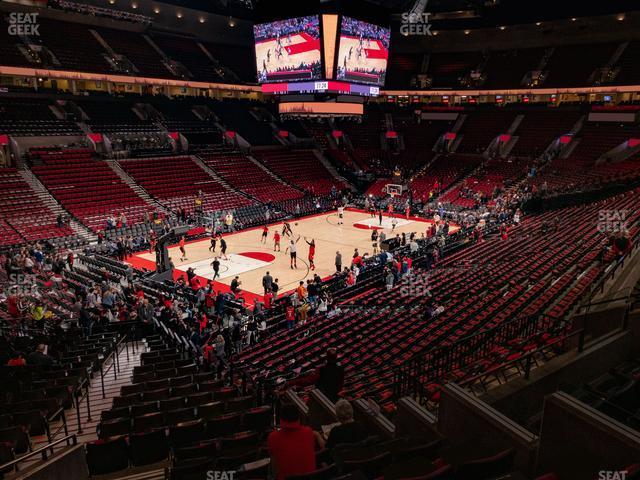 Seating view for Moda Center Section 205