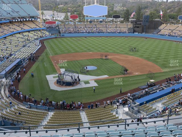 Seating view for Dodger Stadium Section 6 Rs