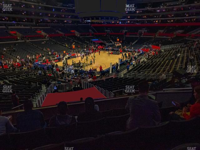 Seating view for Crypto.com Arena Section 214