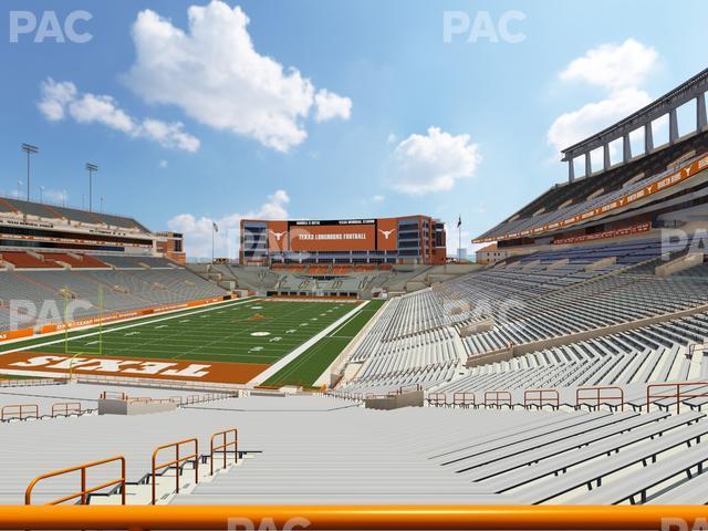 Seating view for Darrell K Royal - Texas Memorial Stadium Section 14