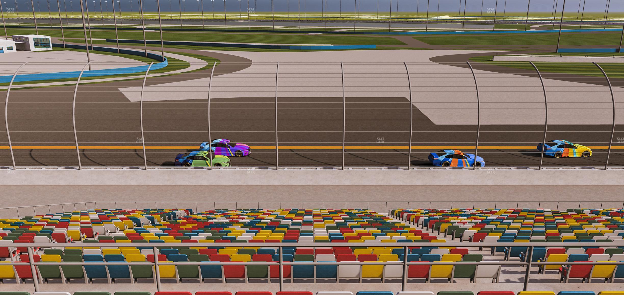 Seating view for Daytona International Speedway Section Back 178