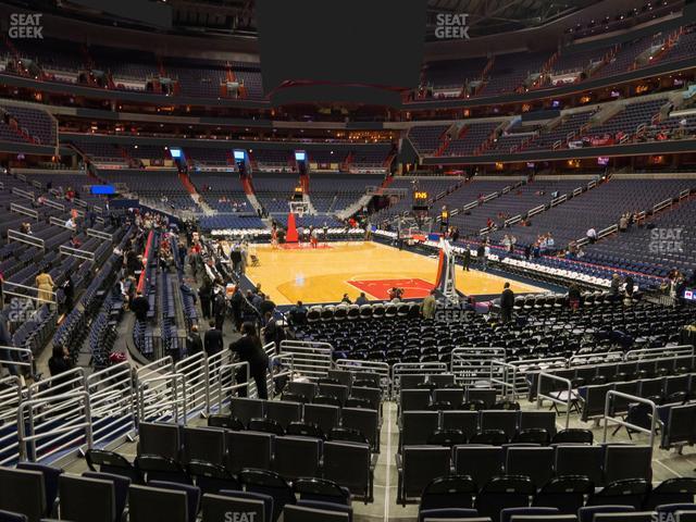 Seating view for Capital One Arena Section 104