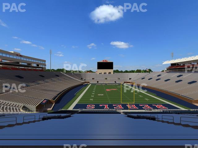 Seating view for Vaught Hemingway Stadium Section S 7