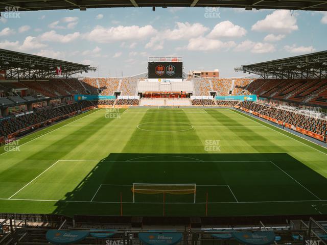 Seating view for Shell Energy Stadium Section 236 Table 3 D