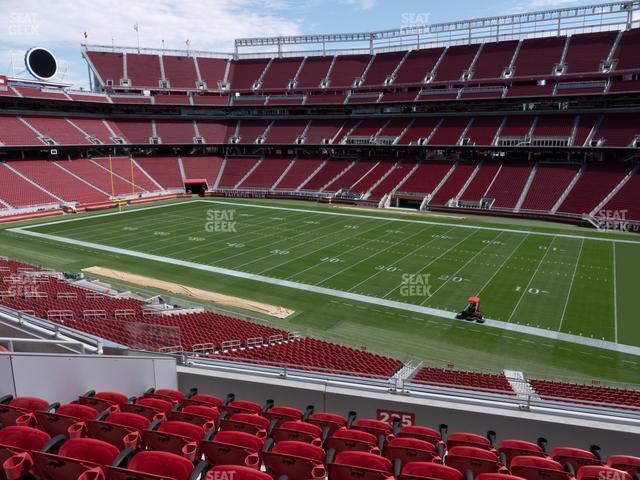 Seating view for Levi's Stadium Section P 235