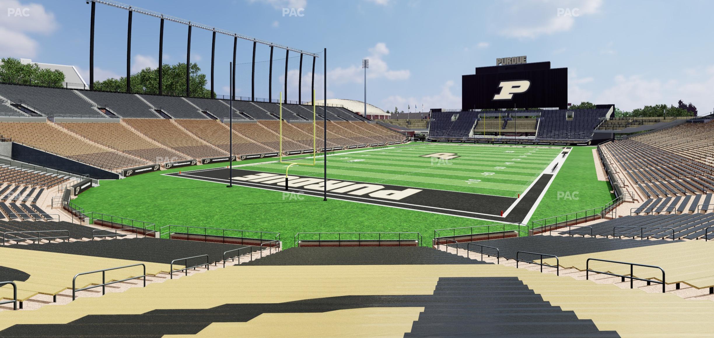 Seating view for Ross Ade Stadium Section 118