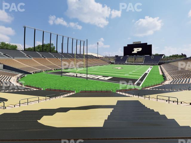 Seating view for Ross Ade Stadium Section 118