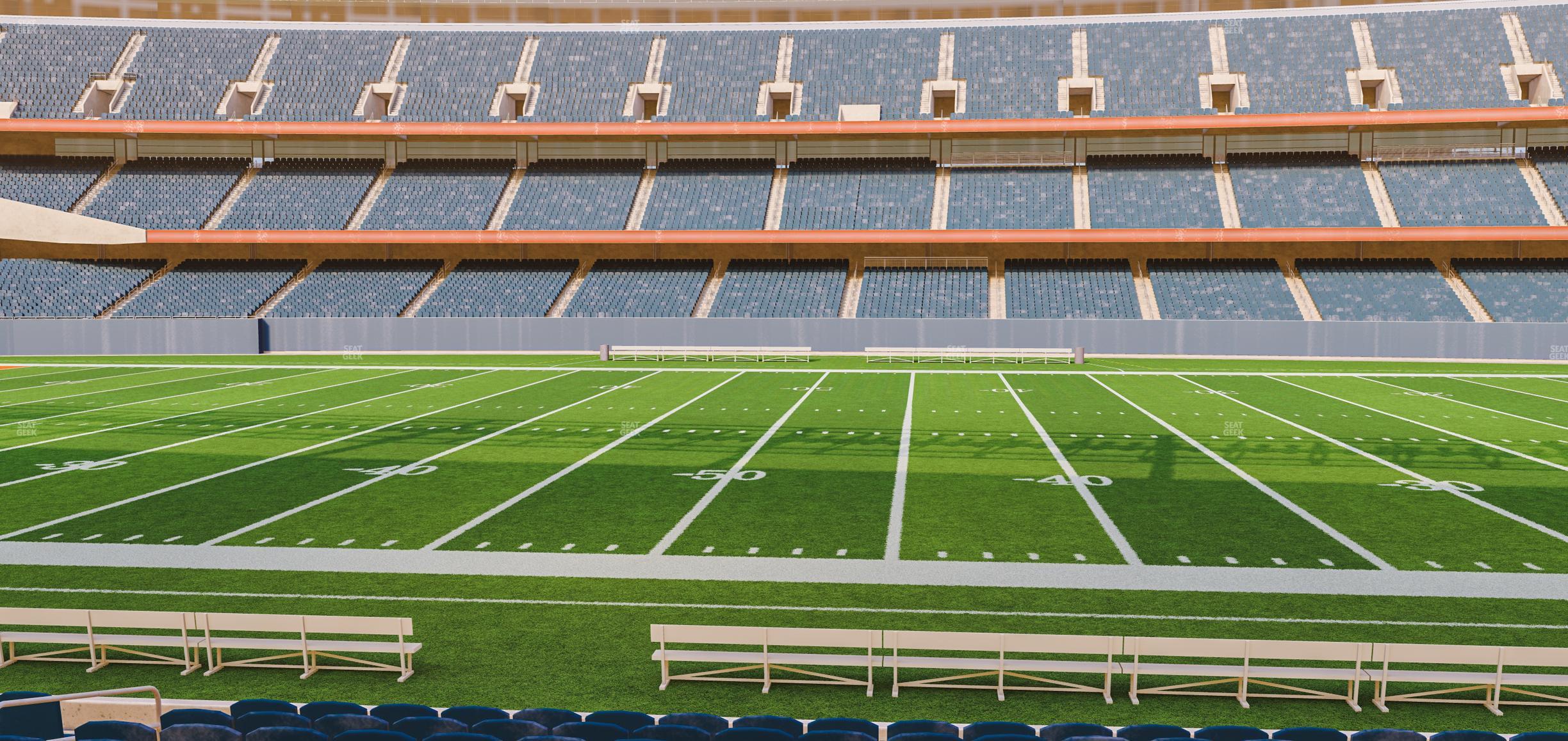 Seating view for Soldier Field Section 136