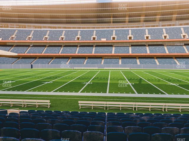 Seating view for Soldier Field Section 136