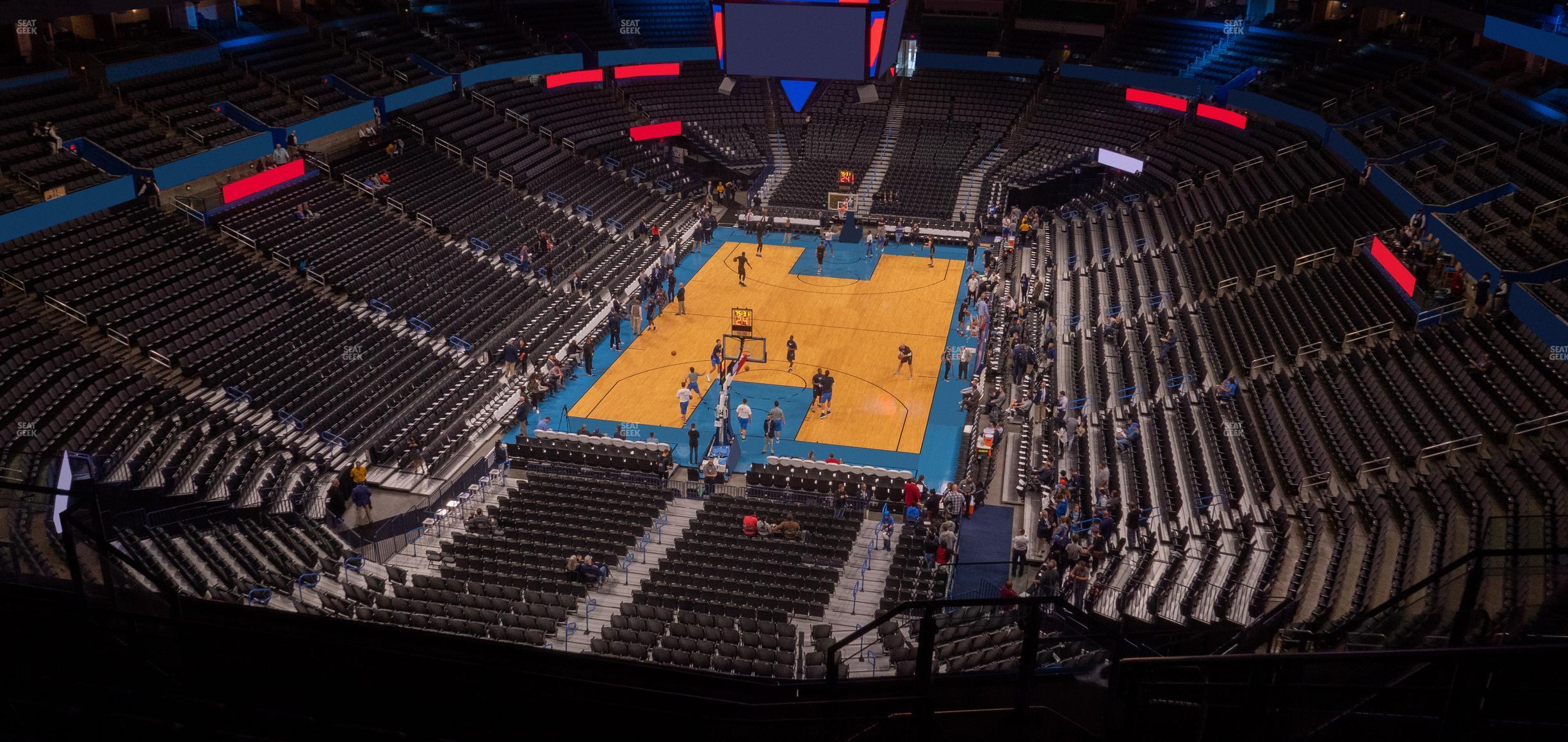 Seating view for Paycom Center Section 330