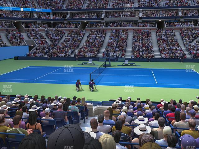 Seating view for Arthur Ashe Stadium Section 20