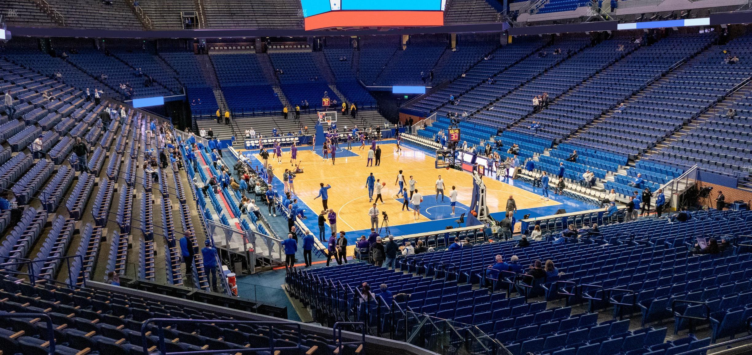 Seating view for Rupp Arena Section 25