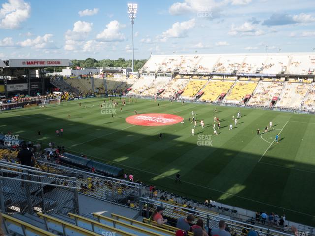 Seating view for Historic Crew Stadium Section 222