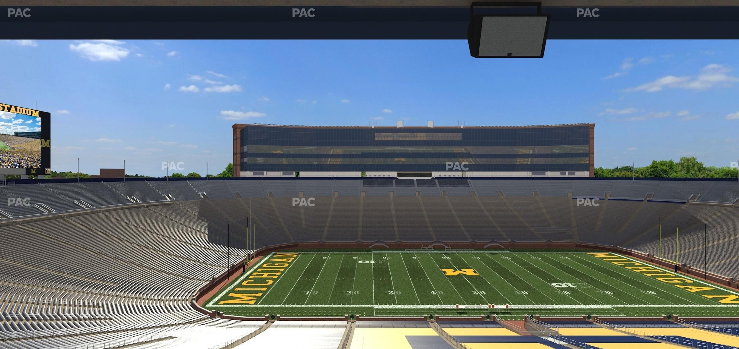 Seating view for Michigan Stadium Section 307