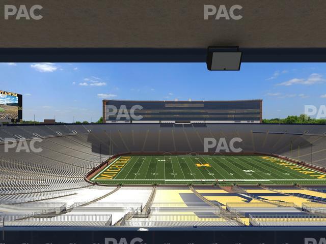 Seating view for Michigan Stadium Section 307