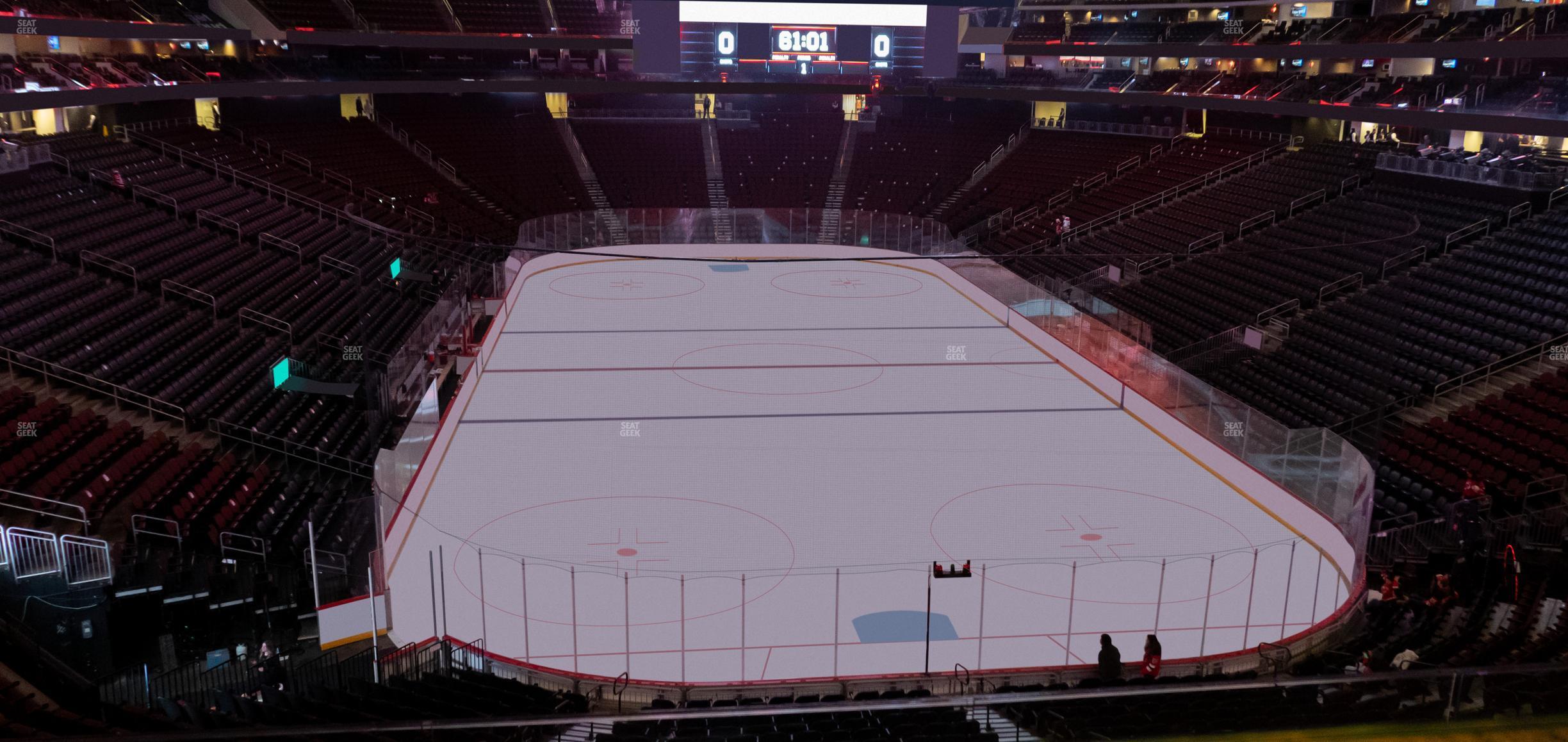 Seating view for Prudential Center Section Restaurant Ledge 4