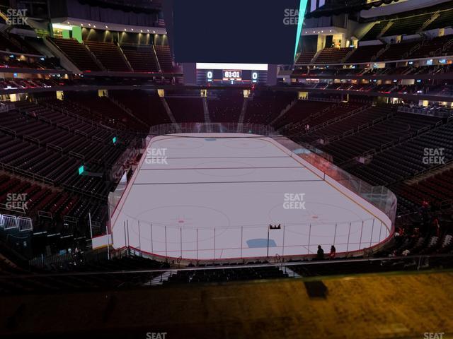 Seating view for Prudential Center Section Restaurant Ledge 4