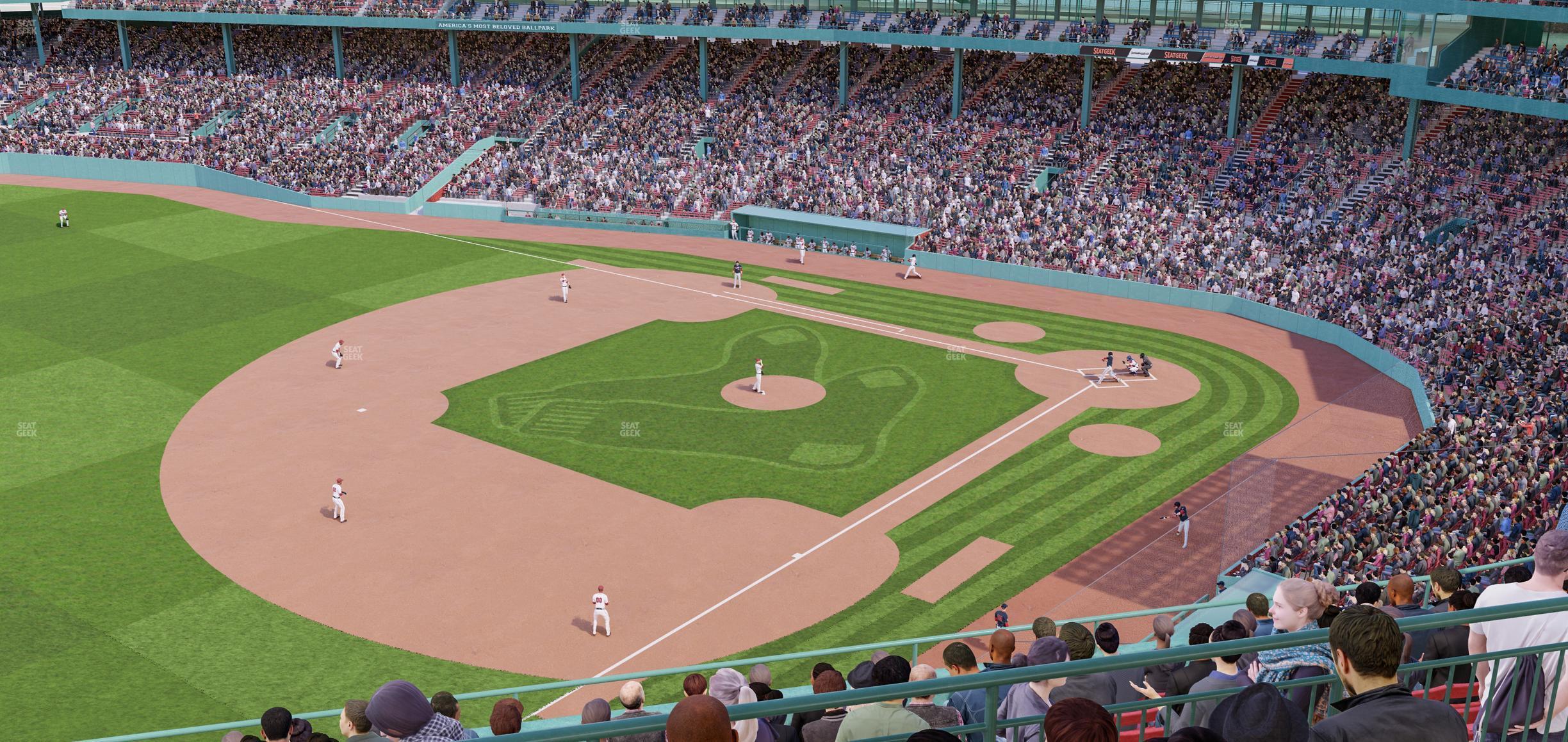 Seating view for Fenway Park Section Pavilion Suite K 6