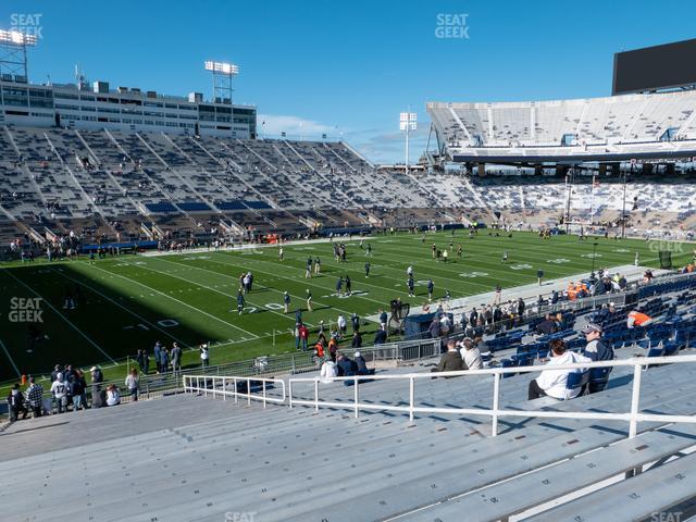 Seating view for Beaver Stadium Section East A