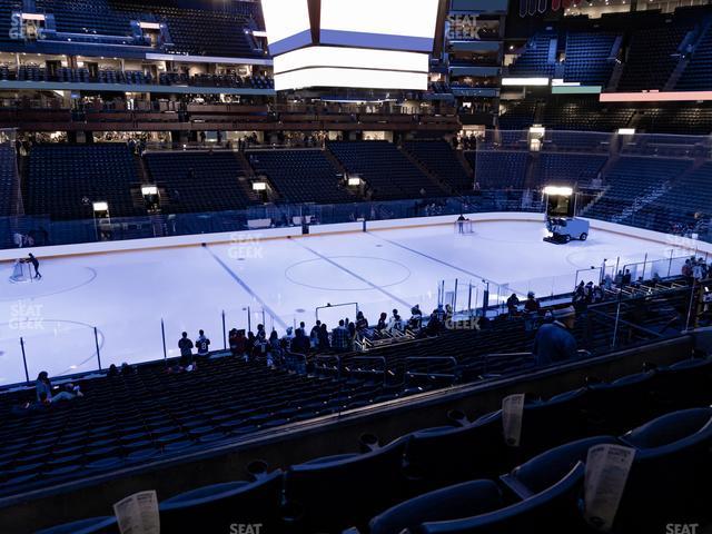 Seating view for Nationwide Arena Section Club 5