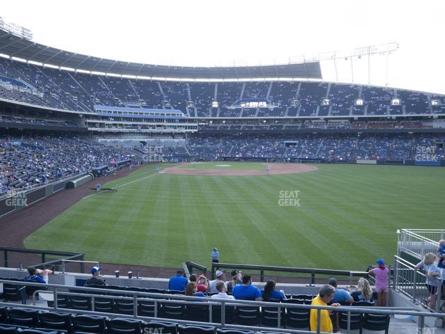 Seating view for Kauffman Stadium Section 252