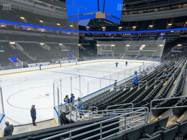 Seating view for Enterprise Center Section 119