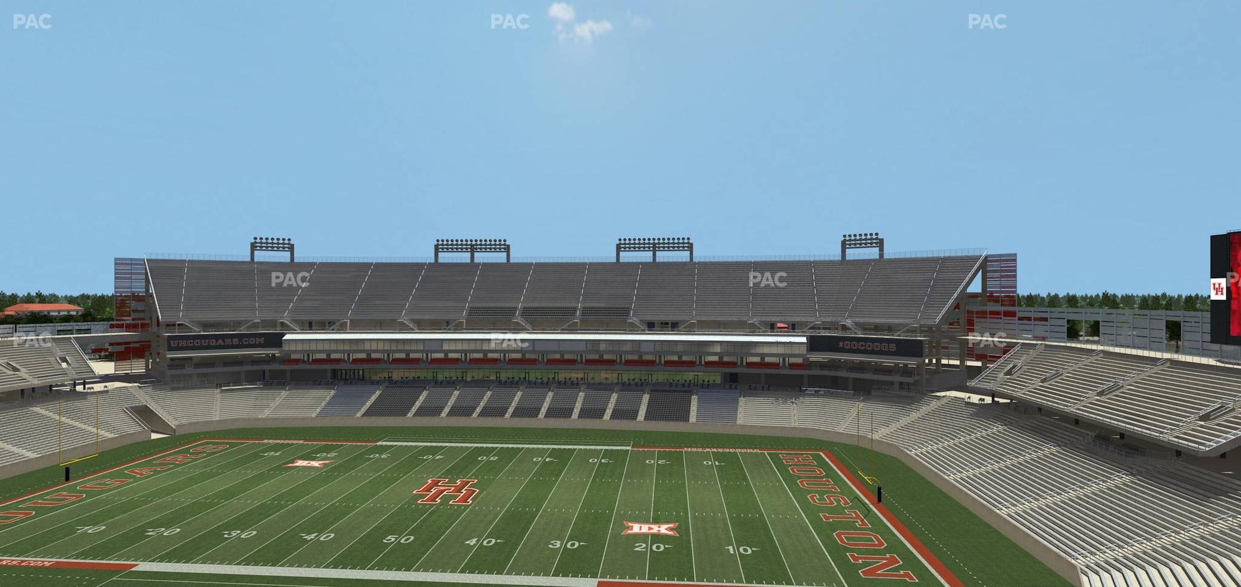 Seating view for TDECU Stadium Section 327