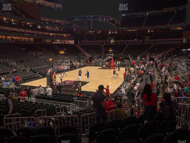 Seating view for State Farm Arena Section 101