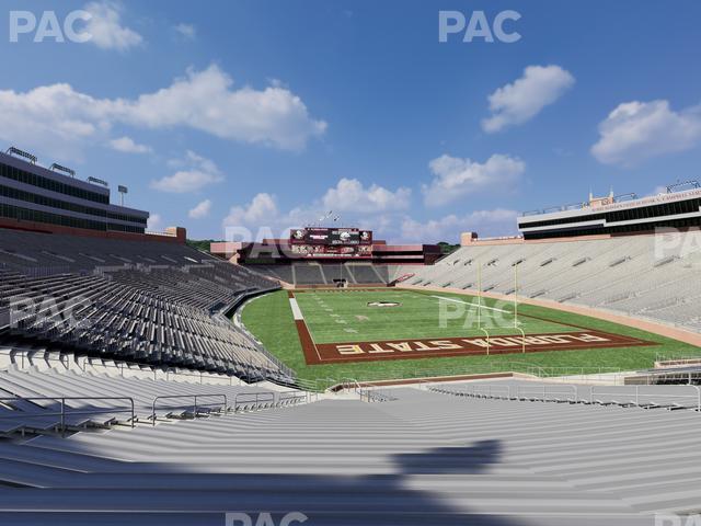 Seating view for Doak Campbell Stadium Section 122