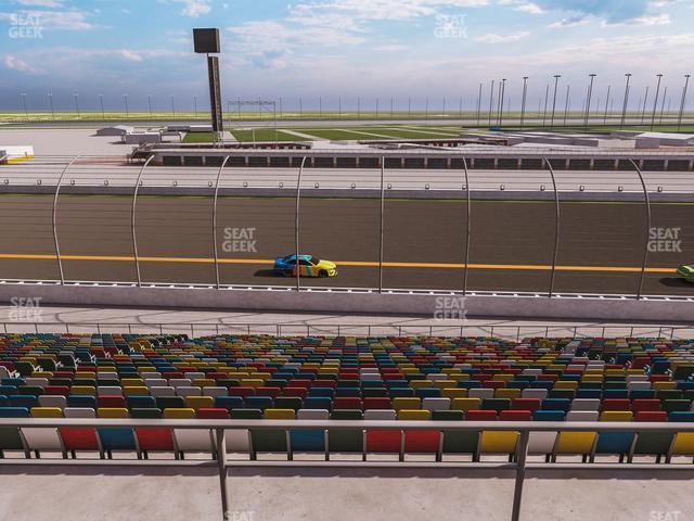 Seating view for Daytona International Speedway Section Back 127