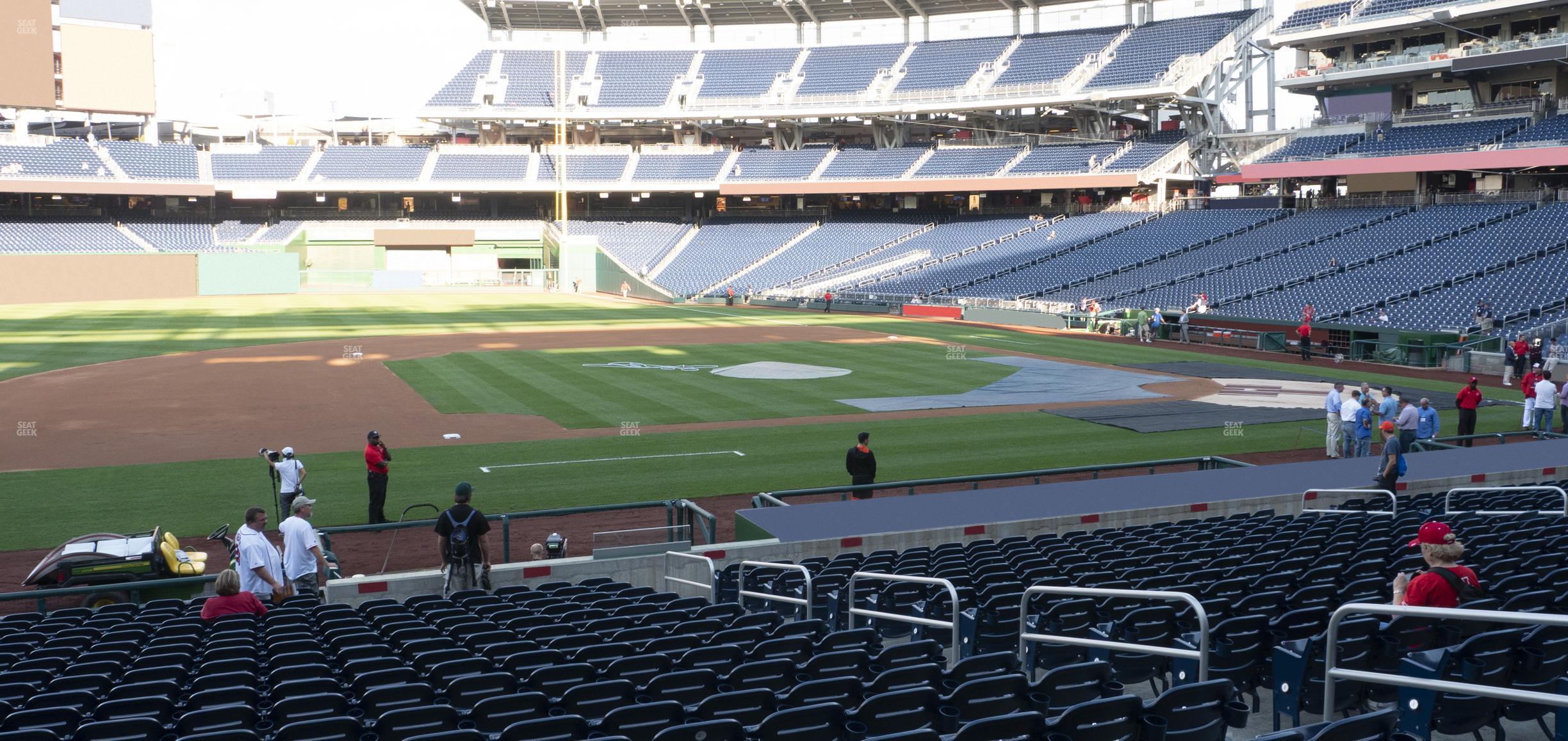 Seating view for Nationals Park Section 115