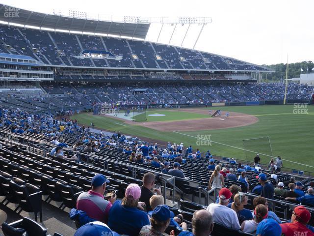 Seating view for Kauffman Stadium Section 243