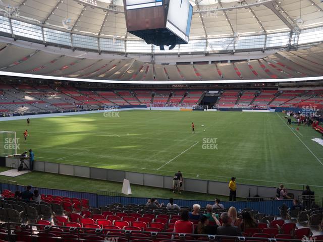 Seating view for BC Place Stadium Section 224