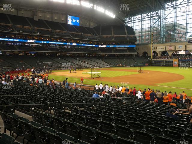 Seating view for Minute Maid Park Section 129