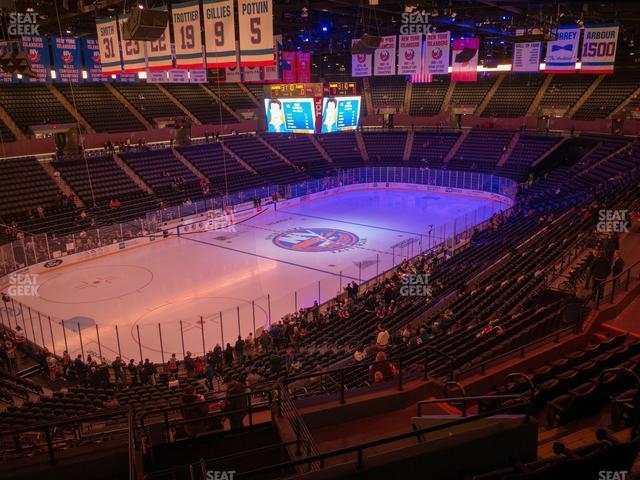 Seating view for Nassau Coliseum Section 208